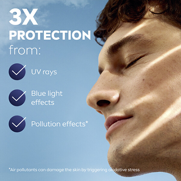Hydratační denní krém pro muže SPF 30 Men Sensitive (Daily Protect Moisturiser) 50 ml