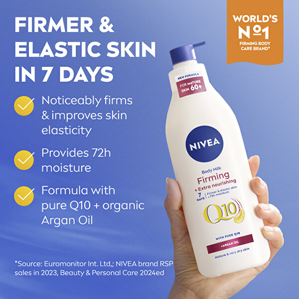Extra výživné zpevňující mléko Q10 (Firming and Extra Nourishing Body Milk) 400 ml