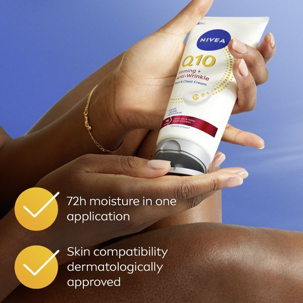 Zpevňující krém na krk a dekolt Q10 (Firming and Anti-Wrinkle Neck & Décolleté Cream) 200 ml