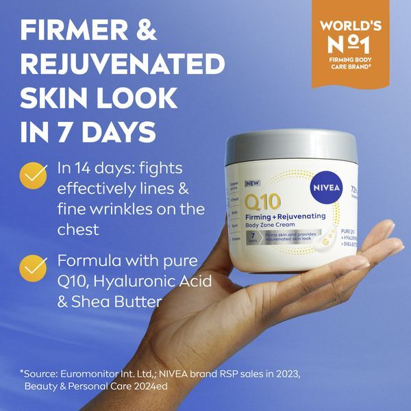 Zpevňující remodelační tělový krém Q10 (Firming and Rejuvenating Body Zone Cream) 400 ml