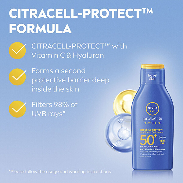 Ochranné mléko SPF 50+ Sun Protect & Moisture Milk 100 ml