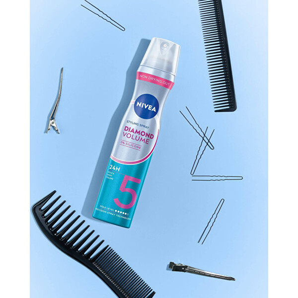 Pečující lak na vlasy pro oslňující lesk vlasů Diamond Volume Care (Styling Spray) 250 ml