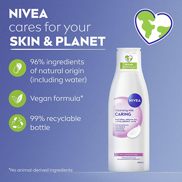 Pleťové mléko pro suchou a citlivou pleť Cleansing Milk 200 ml
