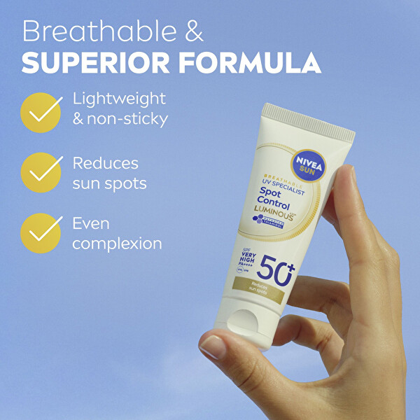 Pleťový krém na opalování OF 50+ Sun Dark Spot Control Thiamidol (Sun Fluid) 40 ml