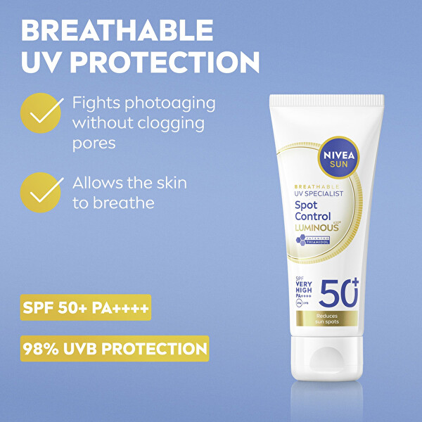 Pleťový krém na opalování OF 50+ Sun Dark Spot Control Thiamidol (Sun Fluid) 40 ml