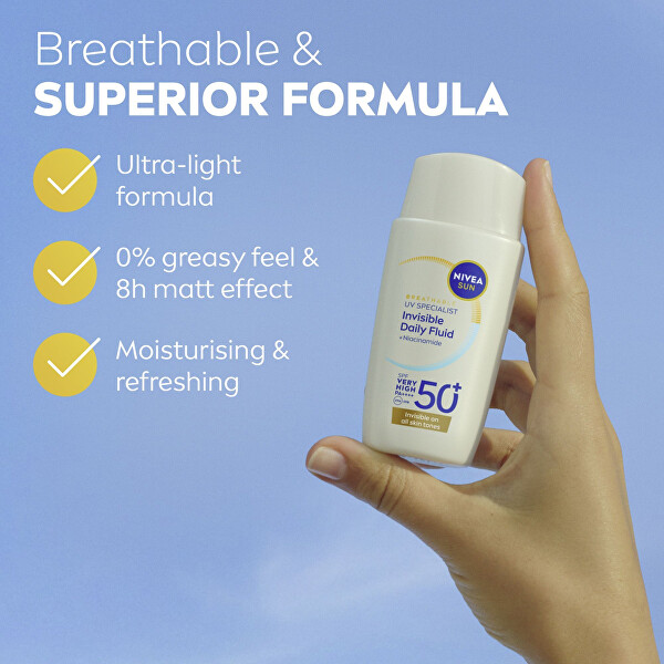 Pleťový krém Specialist Invisible Daily Fluid SPF 50+ 40 ml