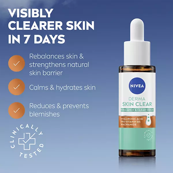 Regenerační a hloubkově hydratační pleťové sérum Derma Skin Clear Serum 30 ml
