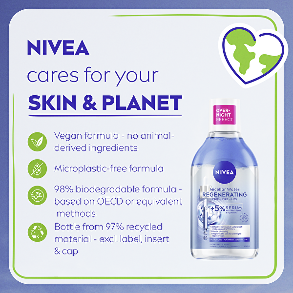 Regenerační micelární voda Regenerating Micellar Water 400 ml