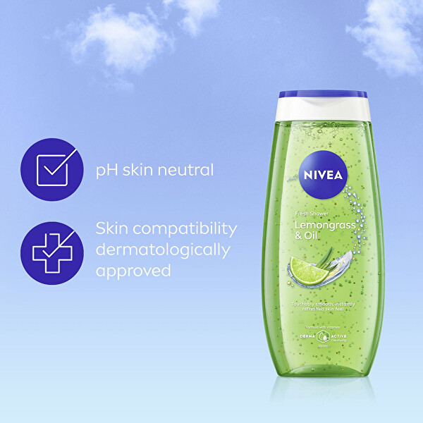 Sprchový gél s citrónovou trávou & olej 500 ml
