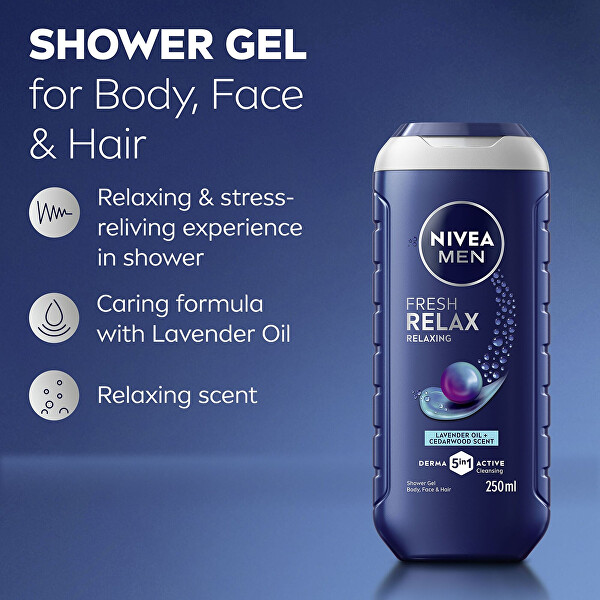 Sprchový gel Men Fresh Relax Shower Gel 250 ml
