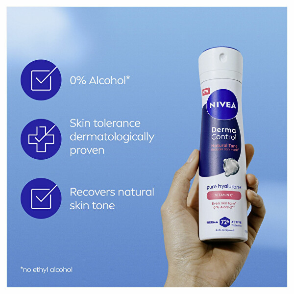 Antiperspirant ve spreji Derma Control Natural Tone (Antiperspirant) 150 ml