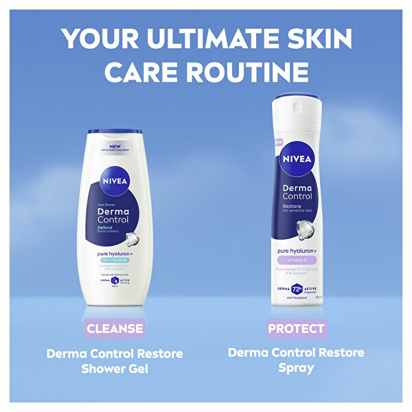 Antiperspirant ve spreji pro citlivou pokožku Derma Control Restore (Antiperspirant) 150 ml