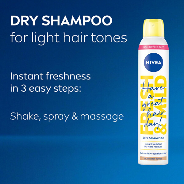 Suchý šampón pre blond vlasy Dry Shampoo 200 ml