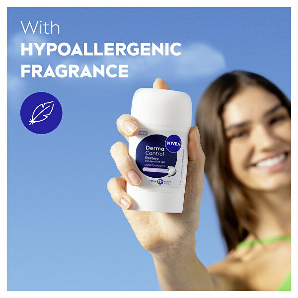 Tuhý antiperspirant Derma Control Restore (Antiperspirant) 50 ml