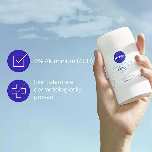 Tuhý deodorant Fresh Natural 50 ml
