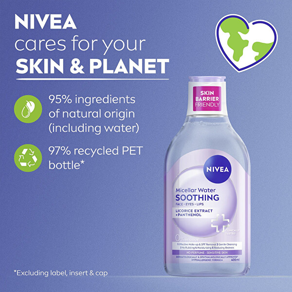 Zklidňující micelární voda (Micellar Water) 100 ml