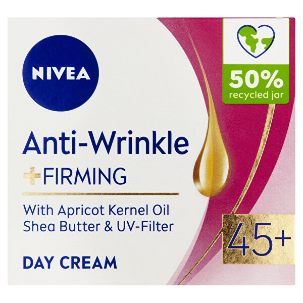Cremă de zi anti-rid pentru fermitate 45+ (Anti-Wrinkle + Fermitate) 50 ml