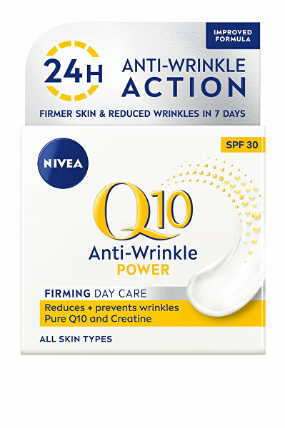 Zpevňující denní krém proti vráskám Q10 Power SPF 30 (Anti - Wrinkle + Firming Day Cream) 50 ml