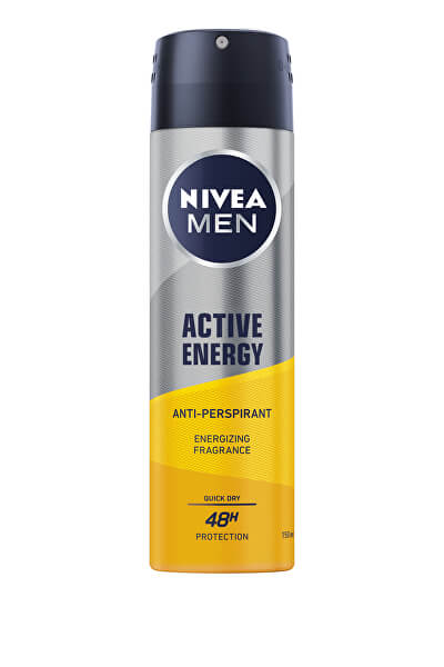 Antiperspirant ve spreji Men Active Energy (Anti-perspirant) 150 ml