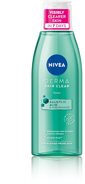 Čistiaca pleťová voda Derma Skin Clear (Toner) 200 ml