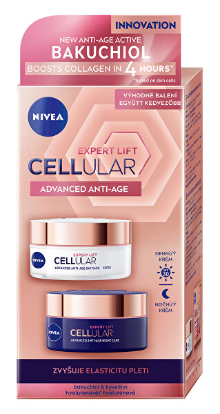 Ajándék készlet átalakító ápolás érett bőrre Cellular Expert Lift