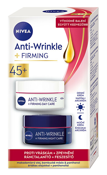 Dárková sada zpevňující péče pro zralou pleť 45+ Anti-Wrinkle