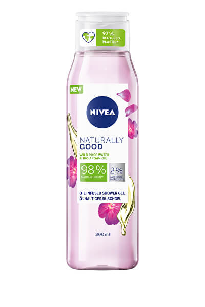 Sprchový gel Naturally Good Wild Rose (Oil Infused Shower Gel) 300 ml