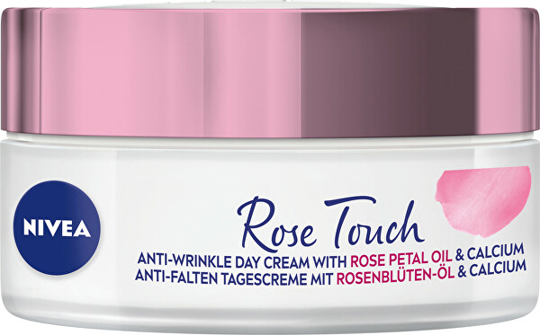 Crema de zi anti-rid cu ulei de trandafiri și calciu  Rose Touch (Anti-Wrinkle Day Cream) 50 ml