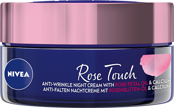 Crema da giorno contro le rughe con olio di rosa e calcio Rose Touch (Anti-Wrinkle Night Cream) 50 ml