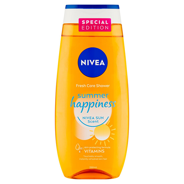 Frissítő tusfürdő Summer Happiness Nivea Sun Scent 250 ml