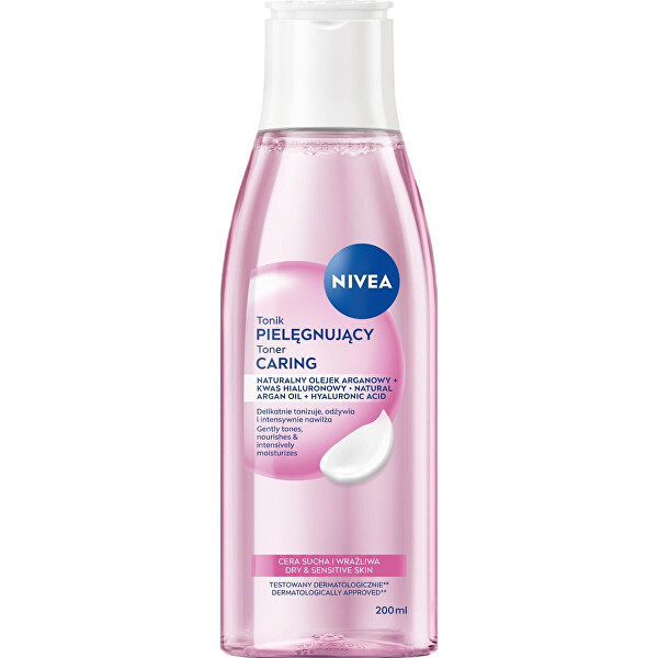 Pleťová voda pro suchou a citlivou pleť Caring Toner 200 ml
