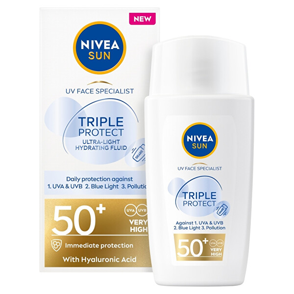 Napvédő krém arcra OF 50+ Sun Triple Protect (Fluid) 40 ml