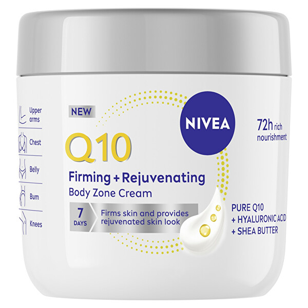 Zpevňující remodelační tělový krém Q10 (Firming and Rejuvenating Body Zone Cream) 400 ml