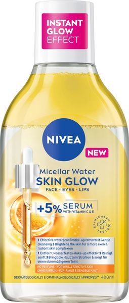 Rozjasňujúca micelárna voda s obsahom séra (Micellar Water Skin Glow) 400 ml