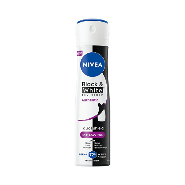 Antiperspirant ve spreji B&W Authentic Anti-Perspirant 150 ml