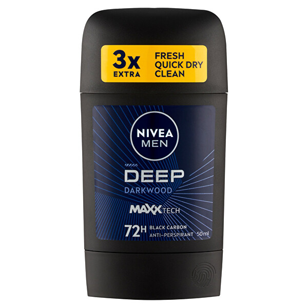 Antiperspirant solid Deep Black Carbon 50 ml