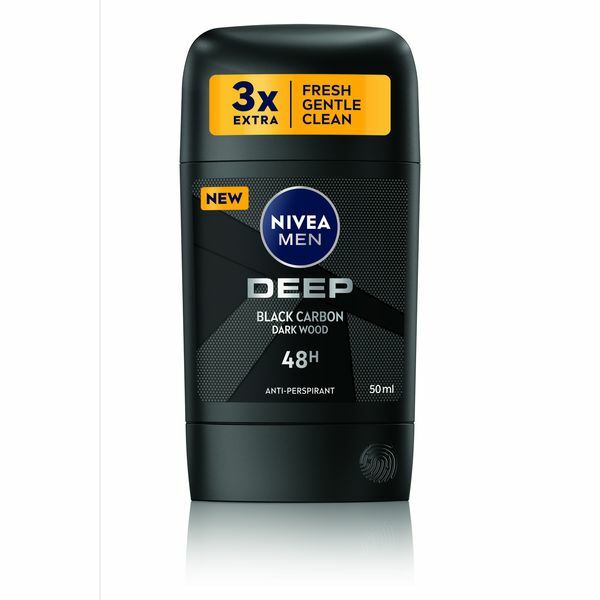 Szilárd izzadásgátló Deep Black Carbon 50 ml