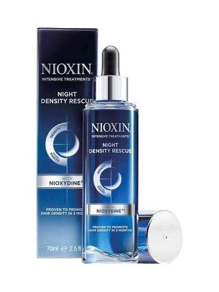 Intenzivní noční ošetření pokožky proti vypadávání vlasů (Night Density Rescue) 70 ml