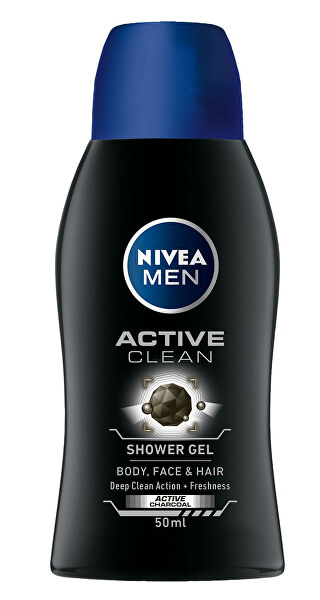 Gel de duș pentru bărbați Active C lean mini (Shower Gel) 50 ml