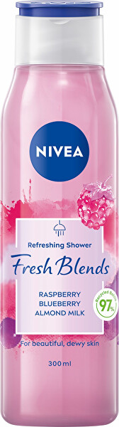 Gel de duș cu miros de zmeură si afine  Fresh Blends (Refreshing Shower) 300 ml