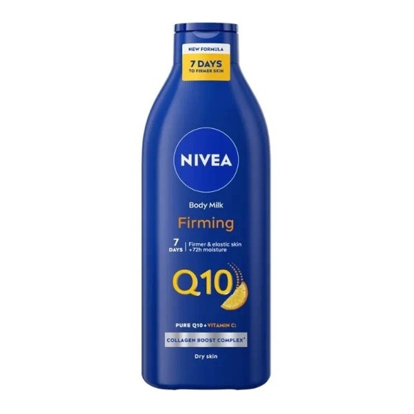 Výživné zpevňující tělové mléko pro suchou pokožku Q10 Plus (Firming) 400 ml