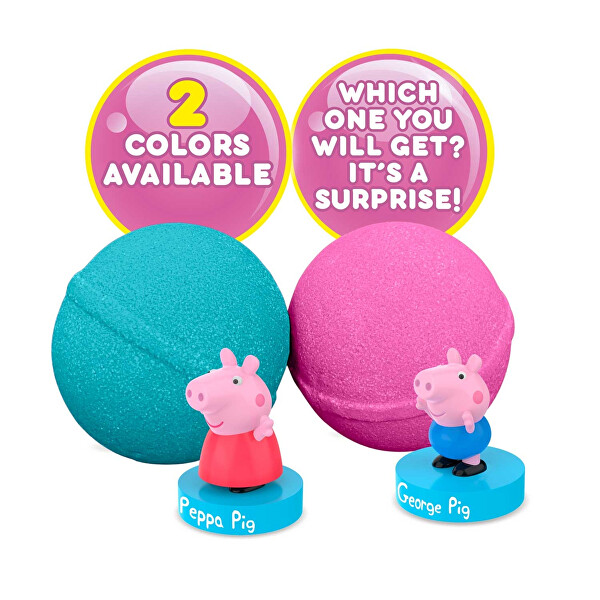 Koupelová bomba s překvapením Peppa Pig 80 g