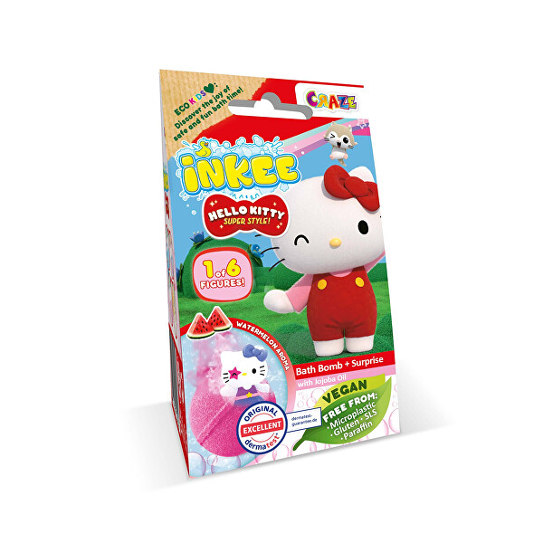Koupelová bomba s překvapením Hello Kitty 80 g