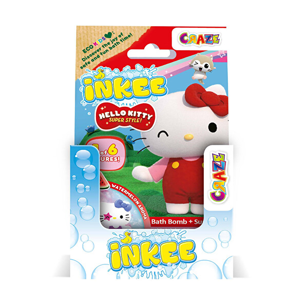 Koupelová bomba s překvapením Hello Kitty 80 g