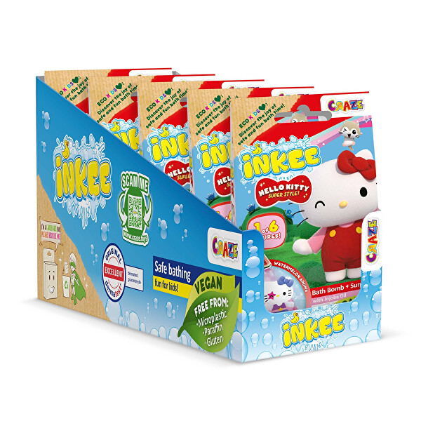Koupelová bomba s překvapením Hello Kitty 80 g