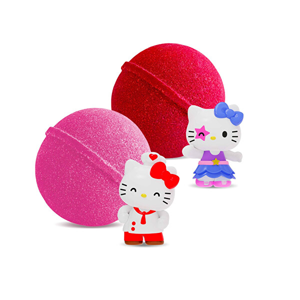 Koupelová bomba s překvapením Hello Kitty 80 g