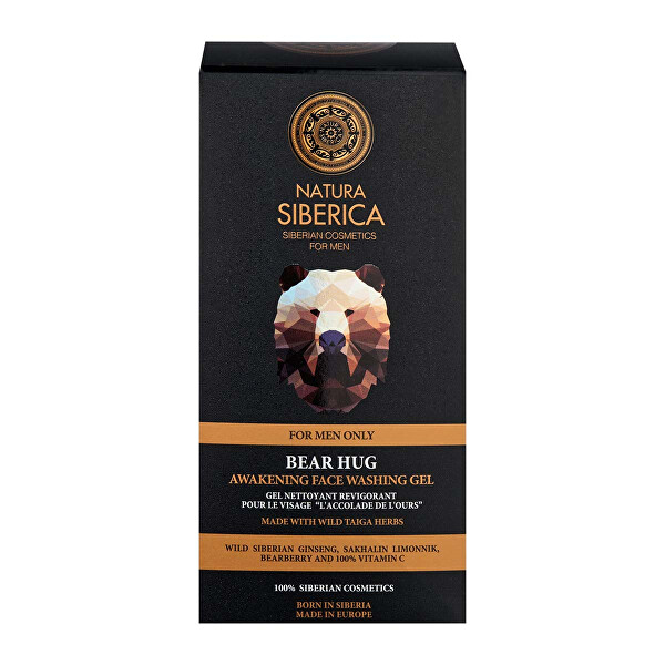 Čisticí pleťový gel Men Bear Hug (Awekening Face Washing Gel) 150 ml