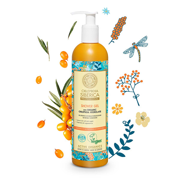Hydratační rakytníkový sprchový gel Oblepikha (Shower Gel) 400 ml