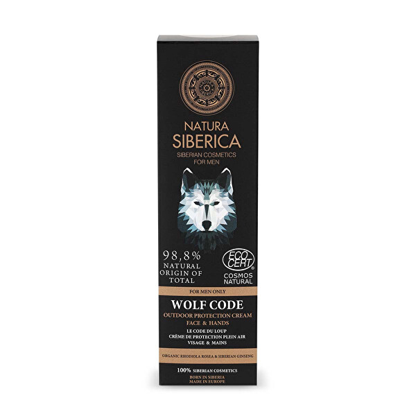 Ochranný krém na obličej a ruce pro muže Wolf Code (Outdoor Protection Cream Face & Hand) 80 ml