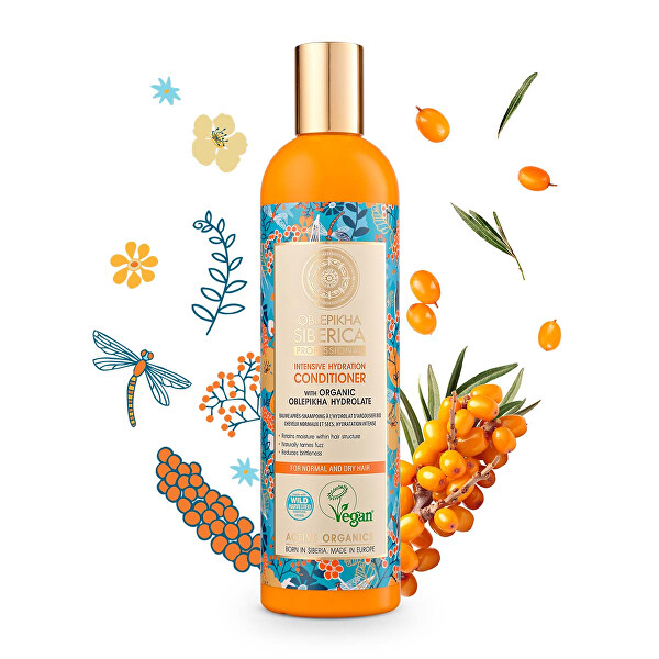 Rakytníkový hydratační kondicionér pro normální a suché vlasy Oblepikha (Conditioner For Normal & Dry Hair) 400 ml